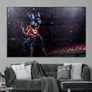 American Football Wall Art Canvas Print, Stadium Sport Wall