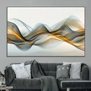 Abstract Wave Canvas Wall Art – Fluid Contemporary Elegance