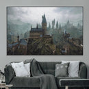 Disney Castle Wall Art Canvas Print, Living Kids Home Room
