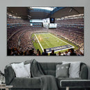 Dallas Cowboys Football Team Print - Arlington AT&T Stadium by MyGreatCanvas | Canvas Wall Art Prints | Photo Prints & Wall Decor