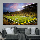 University of Oregon Ducks Football Team Print - Eugene
