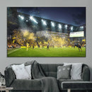 Columbus Crew Stadium Match Triple Canvas Wall Art - Dynamic
