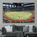 Texas Rangers Baseball Team Print - Arlington Globe Life