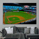 Miami Marlins Baseball Team Print - Miami LoanDepot Park