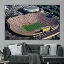 Michigan Wolverines Football Team Print - Ann Arbor Michigan by MyGreatCanvas | Canvas Wall Art Prints | Photo Prints & Wall Decor