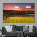 Oakland Athletics Baseball Team Print - Oakland Coliseum