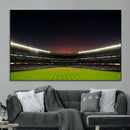 Yankee Stadium Night Game Triple Canvas, Yankee Stadium