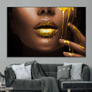 African American Art Black Woman Canvas Print, African Wall