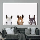 Horse Prints Set, Set of 3 Horse Wall Art, Horses Portraits, by MyGreatCanvas | Canvas Wall Art Prints | Photo Prints & Wall Decor