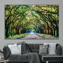 Serene Tree Tunnel Wall Art Canvas Print – Pathway Under by MyGreatCanvas | Canvas Wall Art Prints | Photo Prints & Wall Decor