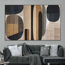 Wabi Sabi Canvas Print - Geometric Abstract Wall Art Canvas by MyGreatCanvas | Canvas Wall Art Prints | Photo Prints & Wall Decor