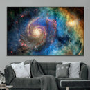 Spiral Galaxy Wall Art Canvas Print