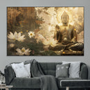 Zen Buddha Wall Art Canvas Print | Peaceful Meditation Decor
