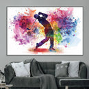 Colorful Golfer Swing Wall Art Canvas Print - Ready to Hang, by MyGreatCanvas | Canvas Wall Art Prints | Photo Prints & Wall Decor