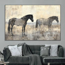 Vintage Horses Wall Art Canvas Print by MyGreatCanvas | Canvas Wall Art Prints | Photo Prints & Wall Decor