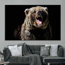 Grizzly Bear Canvas Print | Wildlife Wall Art for Cabin by MyGreatCanvas | Canvas Wall Art Prints | Photo Prints & Wall Decor