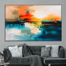 Colorful Abstract Wall Art | Bold Modern Canvas Print |