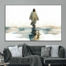 Watercolor Jesus Walking on Water Canvas Print, Christian by MyGreatCanvas | Canvas Wall Art Prints | Photo Prints & Wall Decor