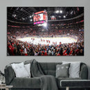 Amerant Bank Arena Wall Art Canvas Print - Basketball Arena by MyGreatCanvas | Canvas Wall Art Prints | Photo Prints & Wall Decor