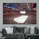 Barton Malow Little Caesars Arena Detroit Wall Art Canvas