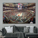 United Center Chicago Bulls Stadium Wall Art Canvas Print