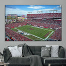 Florida Tampa Raymond James Stadium Wall Art Canvas Print -