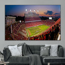 NC State Wolfpack Football Team Print - Raleigh