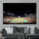 SMU Mustangs Football Team Print - Dallas Gerald J. Ford