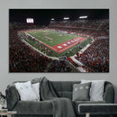 Houston Cougars Football Team Print - Houston TDECU Stadium