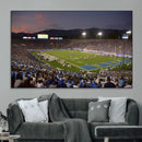 UCLA Bruins Football Team Print - Pasadena Rose Bowl Stadium