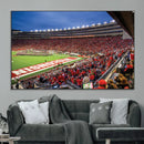 Wisconsin Badgers Football Team Print - Madison Camp Randall