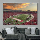 Camp Randall Stadium Wisconsin Badgers Large Wall Art Canvas