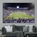Brigham Young University Cougars Football Print Canvas -