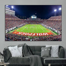 Wolfpack Football Team Print - Raleigh Carter-Finley Stadium