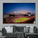 Wolfpack Football Team Wall Art Print - Raleigh