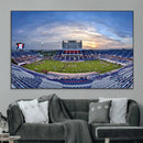 Florida Atlantic University Owls Football Team Print - Boca by MyGreatCanvas | Canvas Wall Art Prints | Photo Prints & Wall Decor