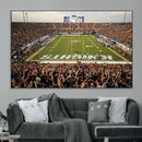 UCF Knights Football Team Print - Orlando FBC Mortgage by MyGreatCanvas | Canvas Wall Art Prints | Photo Prints & Wall Decor