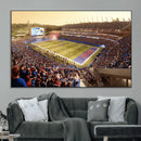 University of Kansas Jayhawks Football Team Print - Lawrence by MyGreatCanvas | Canvas Wall Art Prints | Photo Prints & Wall Decor