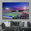 University of Kansas Jayhawks Football Team Print Canvas- by MyGreatCanvas | Canvas Wall Art Prints | Photo Prints & Wall Decor