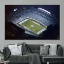 University of North Carolina Tar Heels Football Team Print - by MyGreatCanvas | Canvas Wall Art Prints | Photo Prints & Wall Decor