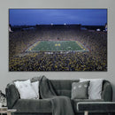 University of Michigan Wolverines Football Team Print - Ann by MyGreatCanvas | Canvas Wall Art Prints | Photo Prints & Wall Decor
