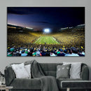 University of Michigan Wolverines Football Team Print - Ann by MyGreatCanvas | Canvas Wall Art Prints | Photo Prints & Wall Decor