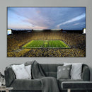 University of Michigan Wolverines Football Team Print - Ann by MyGreatCanvas | Canvas Wall Art Prints | Photo Prints & Wall Decor