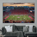 Framed Arizona Wildcats Football Team Print - Tucson Arizona by MyGreatCanvas | Canvas Wall Art Prints | Photo Prints & Wall Decor