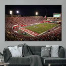 Indiana University Hoosiers Football Team Print Canvas