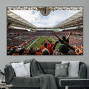 Miami Hurricanes Football Team Wall Art Print - Miami Hard