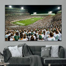 Michigan State Spartans Football Canvas Print - East Lansing