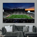 Michigan State Spartans Football Team Print - East Lansing