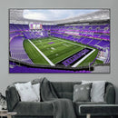 Northwestern University Wildcats Football Team Print - by MyGreatCanvas | Canvas Wall Art Prints | Photo Prints & Wall Decor