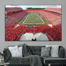 Rutgers Scarlet Knights Football Team Print - Piscataway SHI by MyGreatCanvas | Canvas Wall Art Prints | Photo Prints & Wall Decor